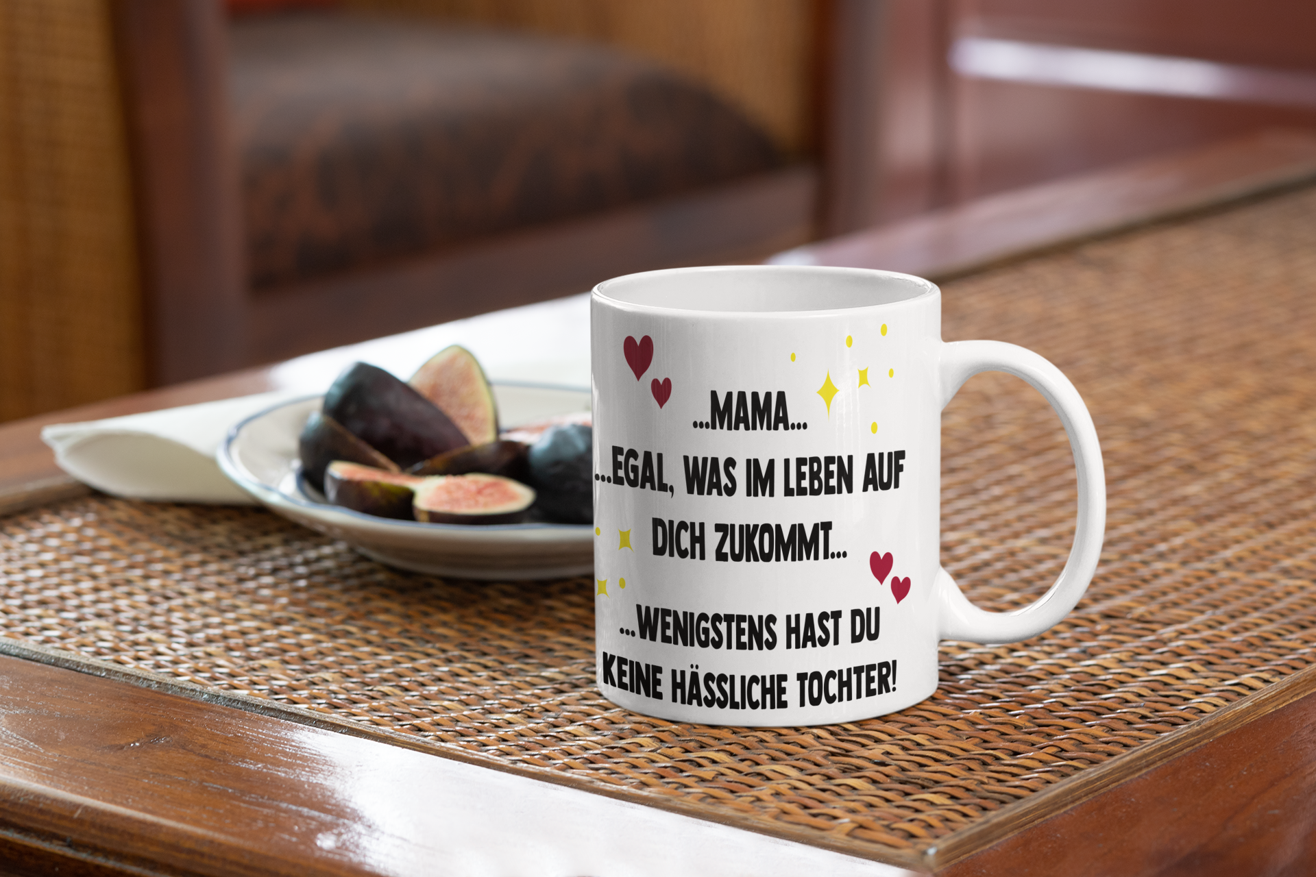 Bedruckte Tasse als Muttertagsgeschenk