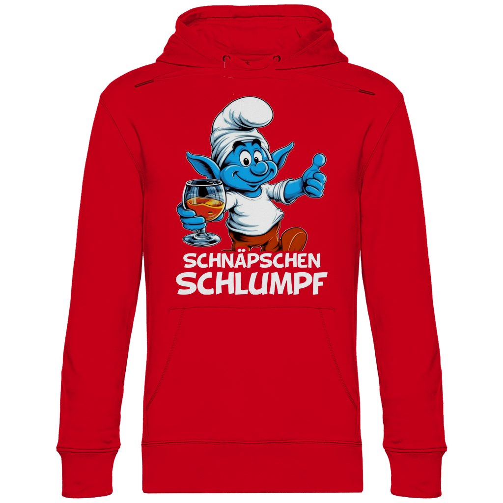 Schnäpschen Schlumpf Grafik - Unisex Hoodie