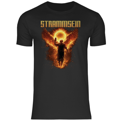 Strammsein Du Ich Wir Bier - Herren Shirt Black