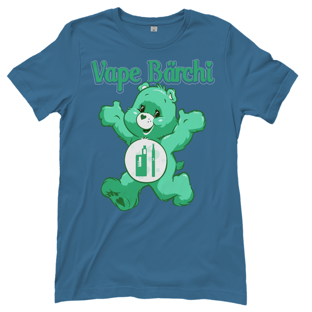 Vape Bärchi - Glücksbärchi - Damenshirt Stone Blue