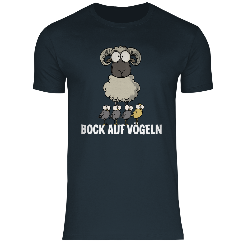 Bock auf Vögeln - Herren Shirt