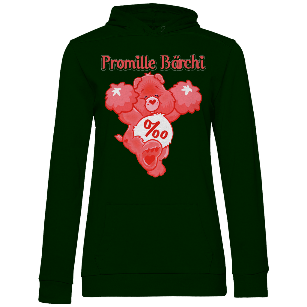 Promille Bärchi - Glücksbärchi - Damen Hoodie