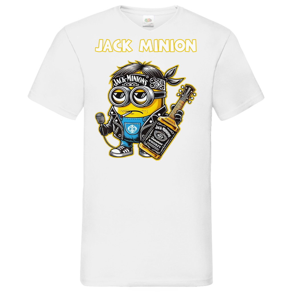 Jack Minion - Herren V-Neck Shirt