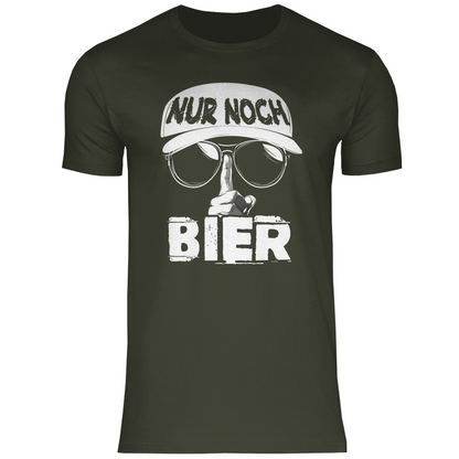 Nur noch ein Bier - Herren Shirt Urban Khaki