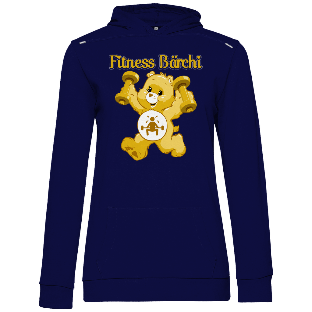 Fitness Bärchi - Glücksbärchi - Damen Hoodie Navy Blue