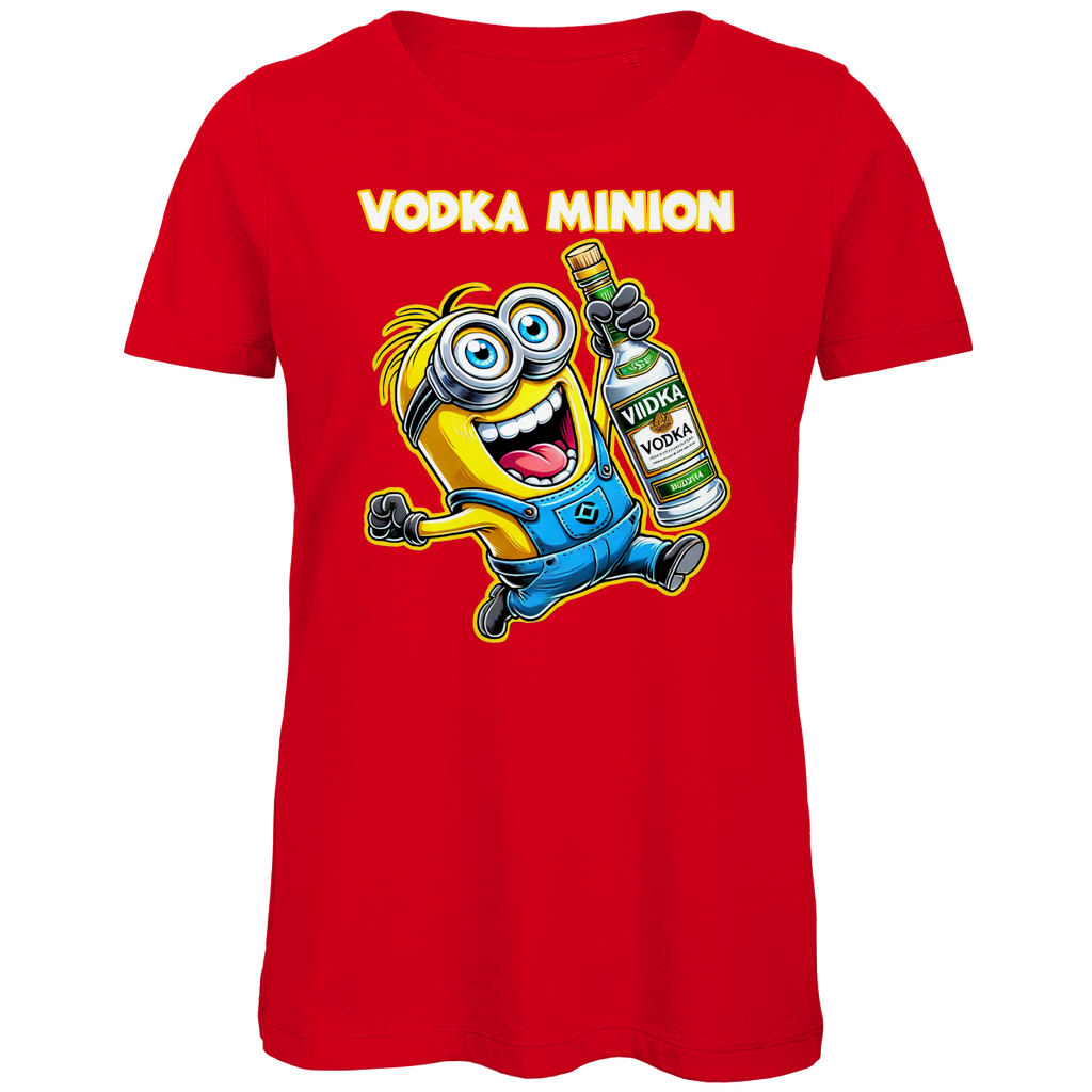 Vodka Minion - Damen Premium Bio T-Shirt