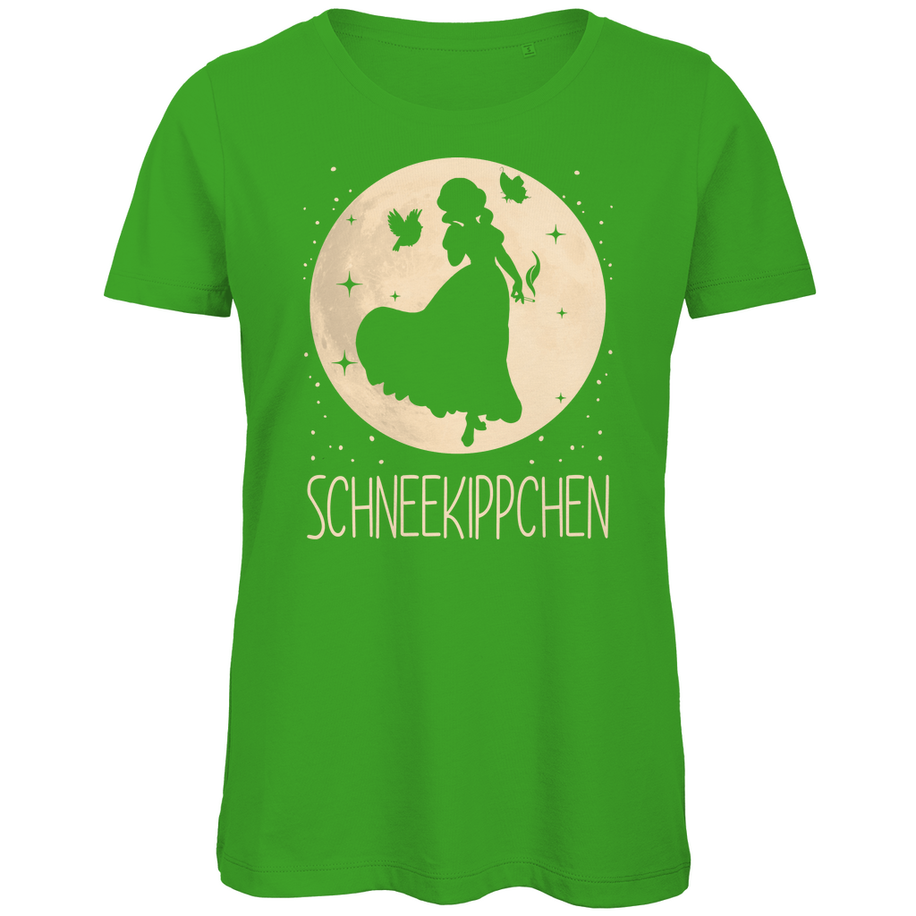 Mond Prinzessin - Schneekippchen - Damen Premium Bio T-Shirt