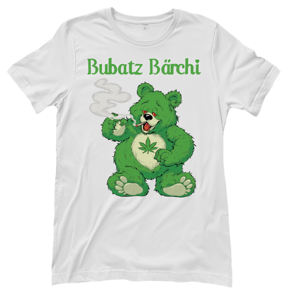 Bubatz Bärchi - Glücksbärchi - Damenshirt White