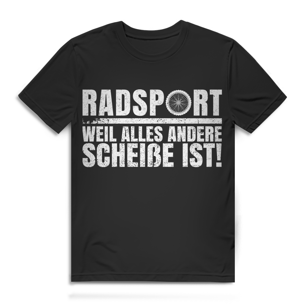 Fahrrad Spruchshirt Herren – Lustiges Radsport T-Shirt für Biker &amp; Rennrad-Fans