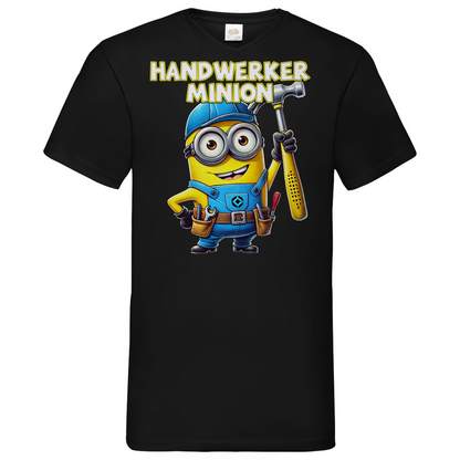 Handwerker Minion - Herren V-Neck Shirt