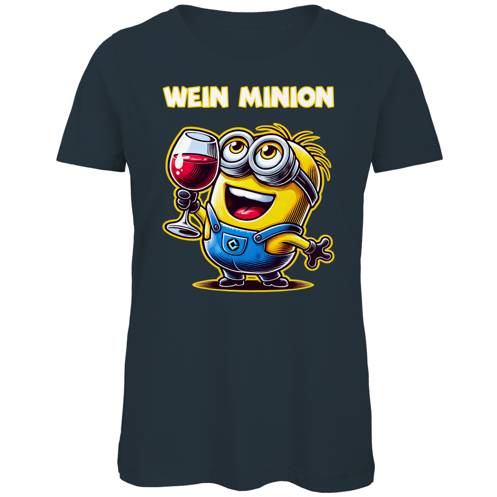 Wein Minion - Damen Premium Bio T-Shirt