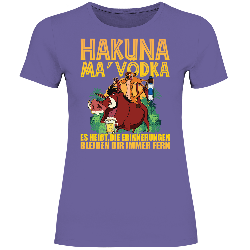 Hakuna Ma Vodka Timon und Pumbaa - Damenshirt