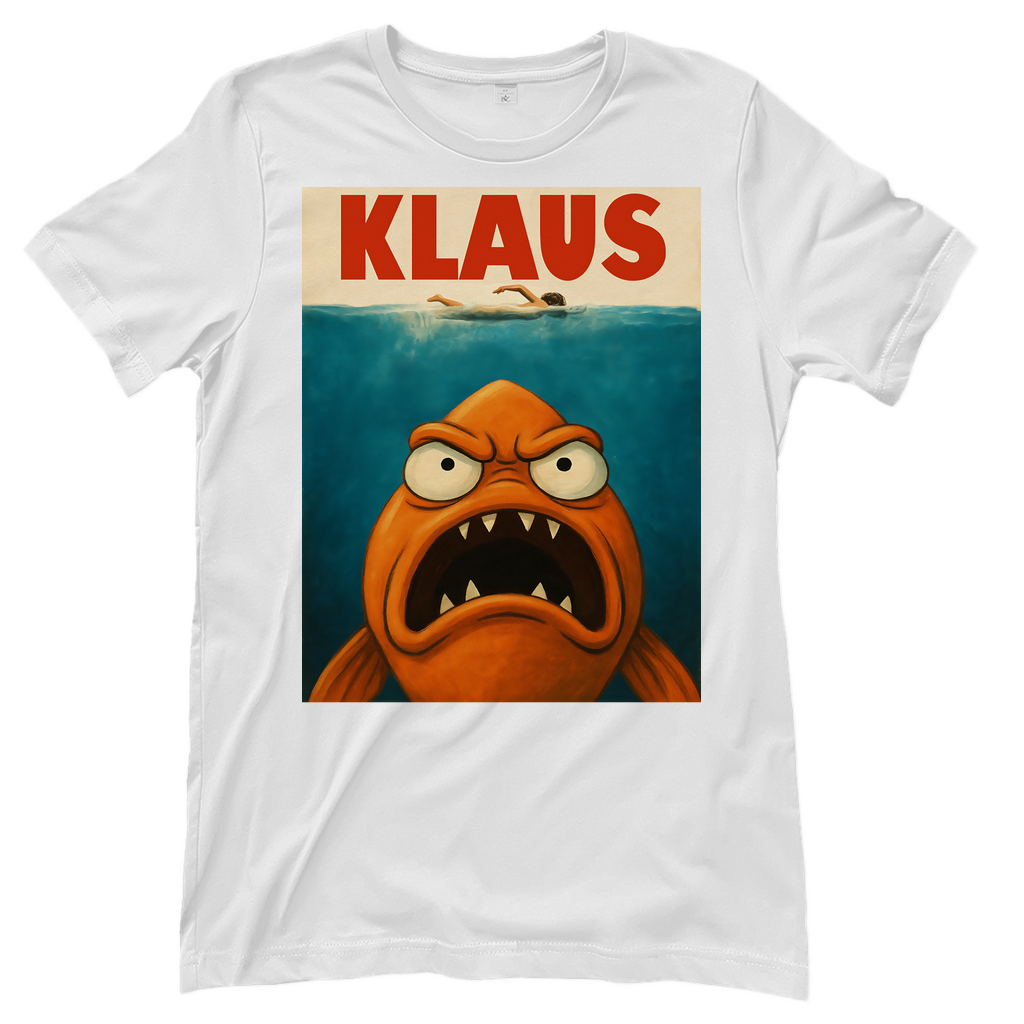 Klaus der Weiße Hai American Dad Mashup - Damen T-Shirt White