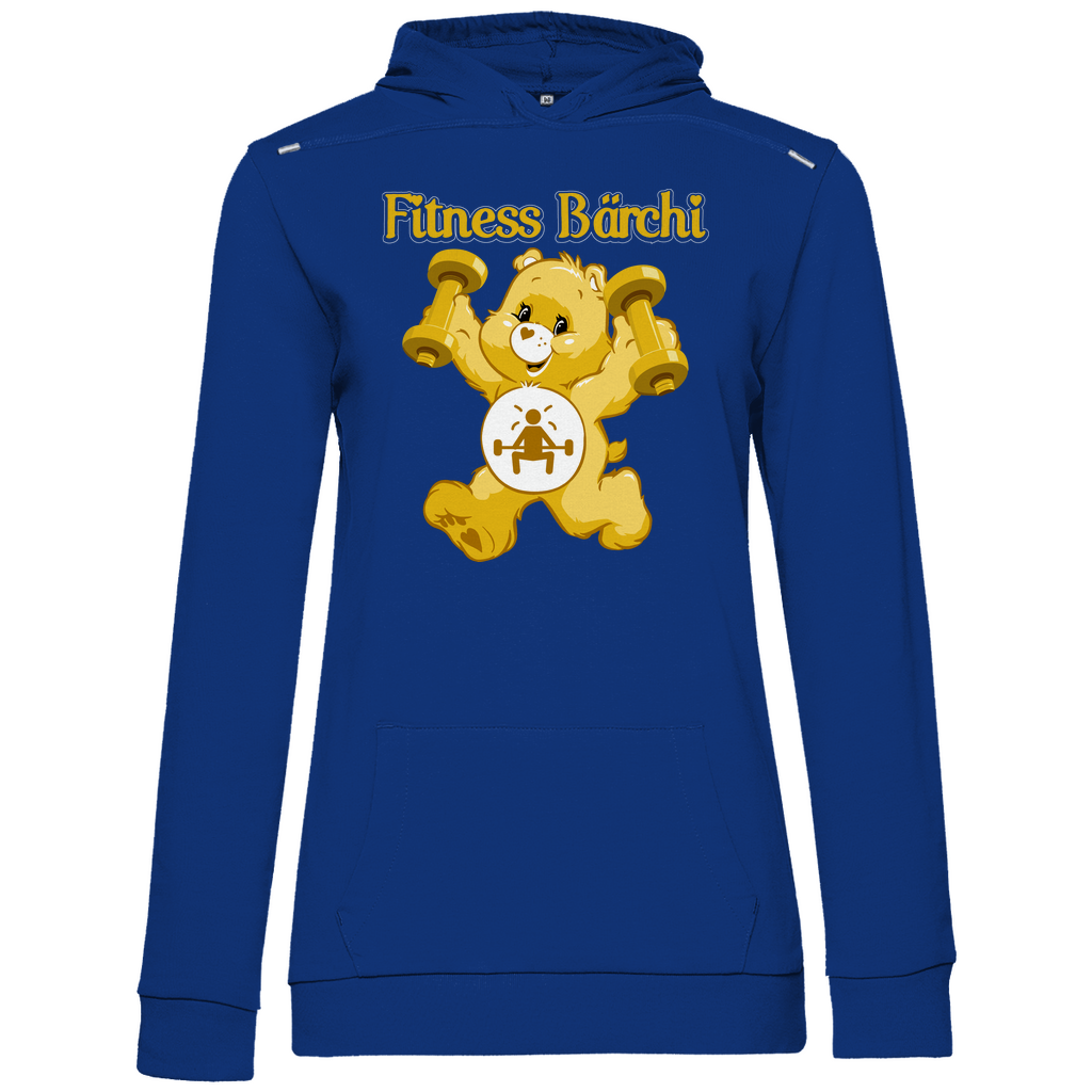 Fitness Bärchi - Glücksbärchi - Damen Hoodie Royal