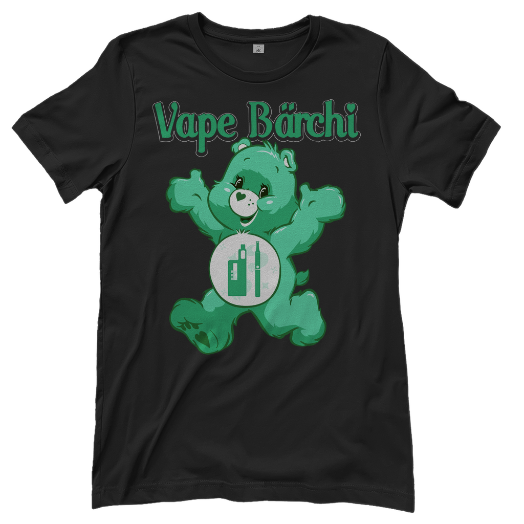 Vape Bärchi - Glücksbärchi - Damenshirt Black