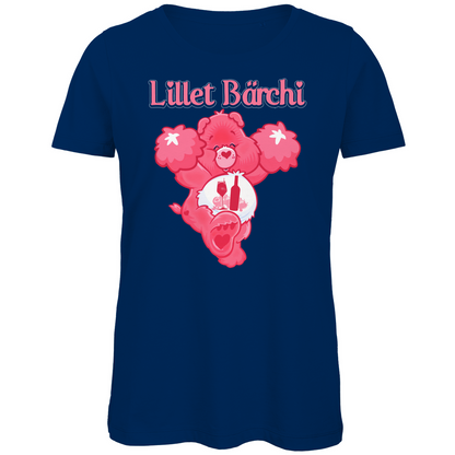 Lillet Bärchi - Glücksbärchi - Damen Premium Bio T-Shirt Navy