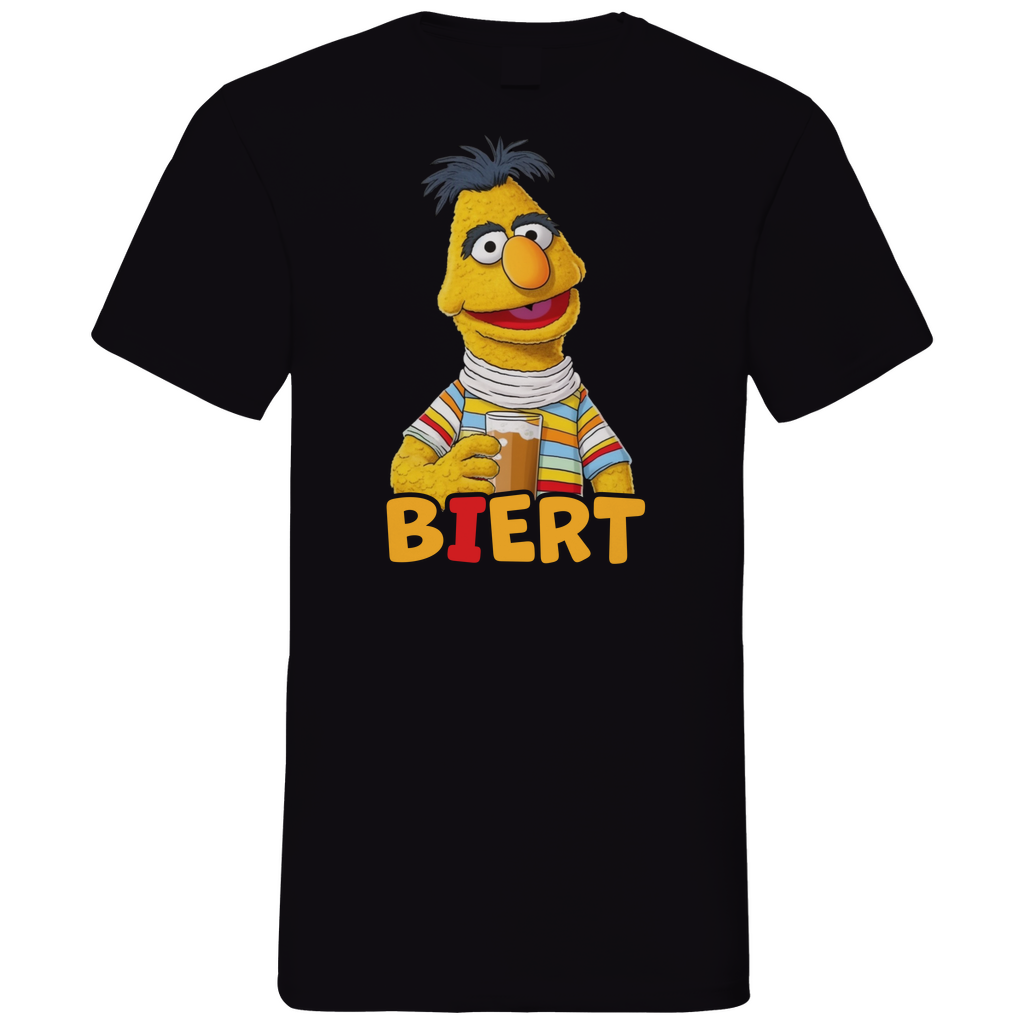 Sesamstraße - Bert Biert - Herren V-Neck Shirt