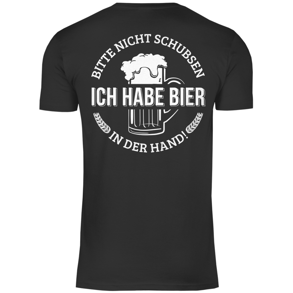 Bitte nicht schubsen - Herren Shirt