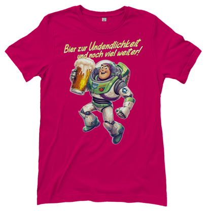 Bier zur Unendlichkeit und noch viel weiter - Buzz Lightyear Toy Story - Damenshirt