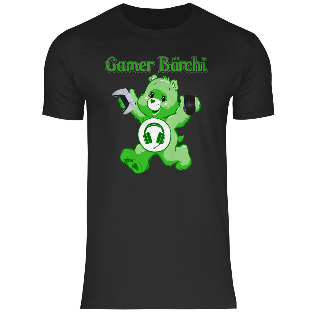 Gamer Bärchi - Glücksbärchi - Herren Shirt