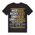Bier Knödel Weib Shirt – Lustiges Trachtenshirt für Männer mit Blödel Spruch Black