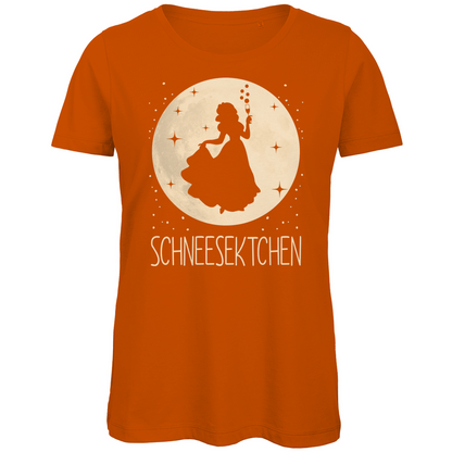 Mond Prinzessin - Schneesektchen - Damen Premium Bio T-Shirt Urban Orange