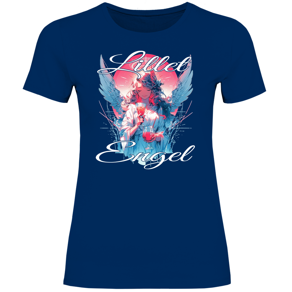 Lillet Engel - Damenshirt Navy