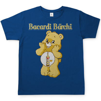Bacardi Bärchi - Glücksbärchi - Herren Shirt Royal Blue