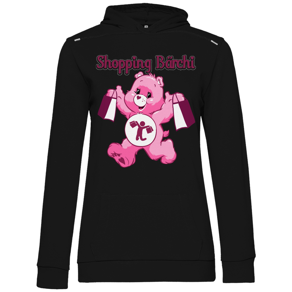 Shopping Bärchi - Glücksbärchi - Damen Hoodie Black
