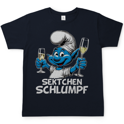 Sektchen Schlumpf Grafik - Herren Shirt