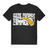 Beste Freunde Shirt Männer – Lustiges Bier T-Shirt mit Faust & Krug Freundschaft Black