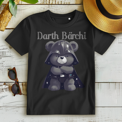 Darth Vader Bärchi Glücksbärchi - Damen Premium Bio T-Shirt Schwarz
