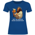 Zeit zu saufen meine Schäfchen - Damenshirt Royal Blue