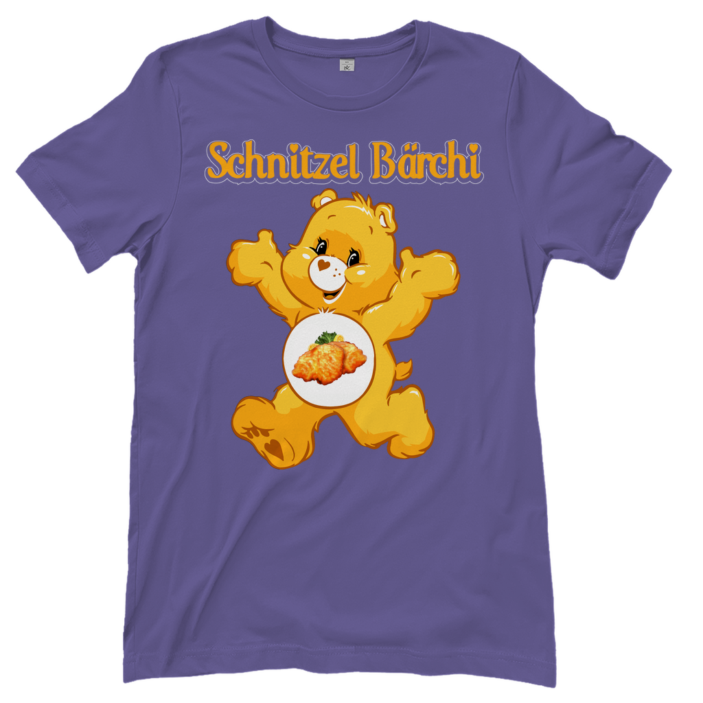 Schnitzel Bärchi - Glücksbärchi - Damenshirt Millennial Lilac
