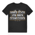 Lustiges Herren T-Shirt – Desinfizieren von innen mit Alkohol und Humor Black