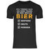 Ich trinke nur an drei Tagen in der Woche Bier - Herren Shirt Black