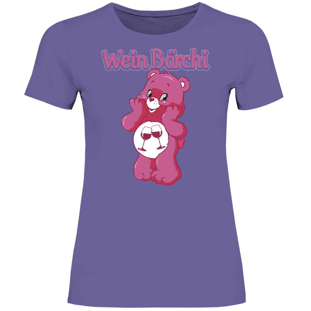 Wein Bärchi - Glücksbärchi - Damenshirt