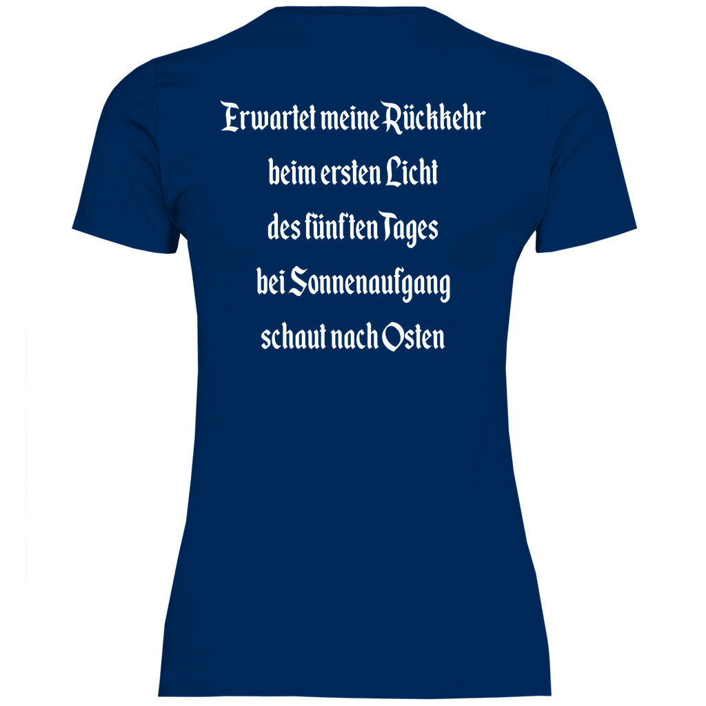 Ich gehe jetzt Bier trinken HDR - Beidseitiger Druck - Damenshirt