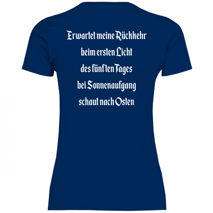 Ich gehe jetzt Bier trinken HDR - Beidseitiger Druck - Damenshirt