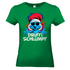 Druffi Schlumpf Grafik - Damenshirt Kelly Green