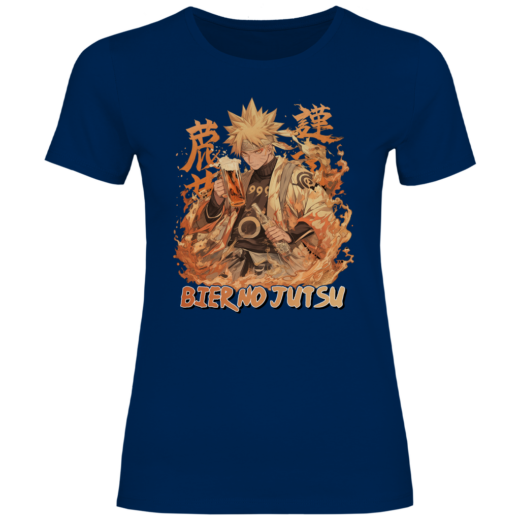 Naruto Bier no Jutsu - Damenshirt