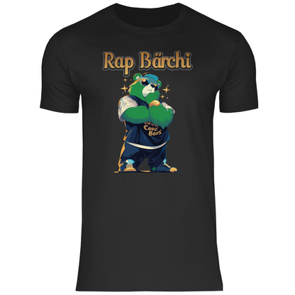 Rap Bärchi - Glücksbärchi - Herren Shirt Black