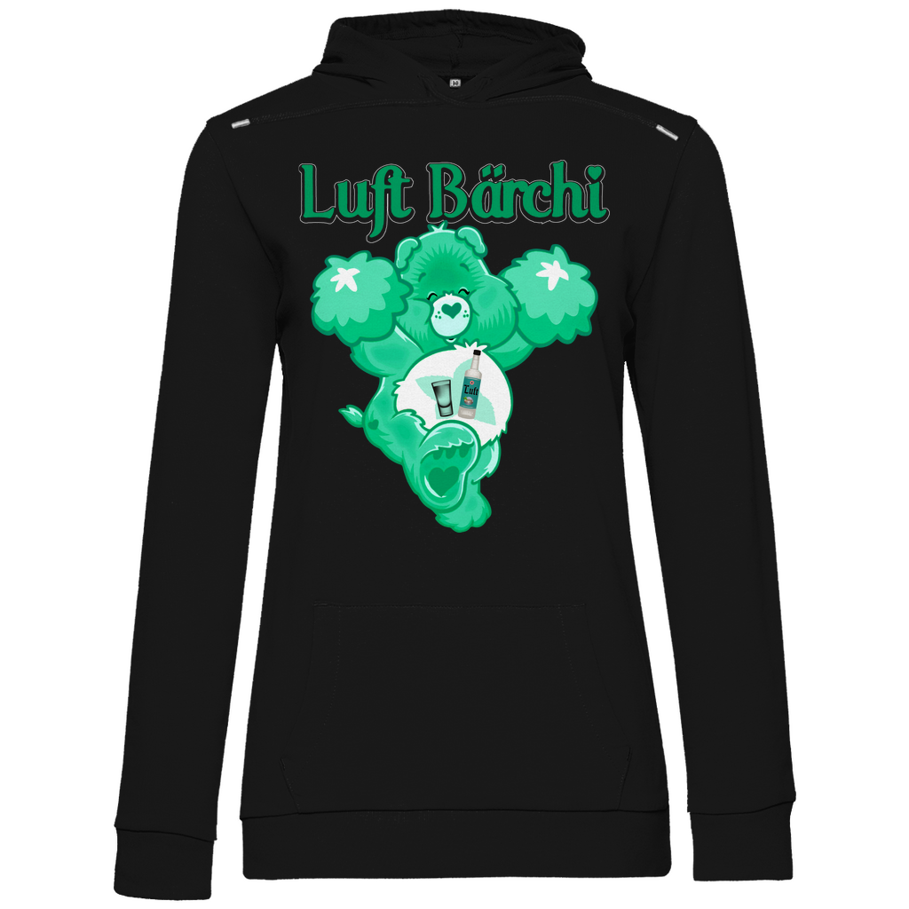 Luft Bärchi - Glücksbärchi - Damen Hoodie Black