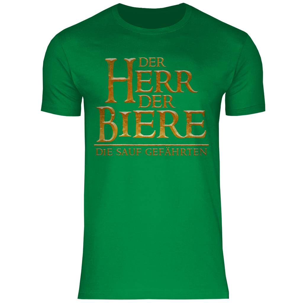 Der Herr der Biere die sauf Gefährten HDR - Herren Shirt