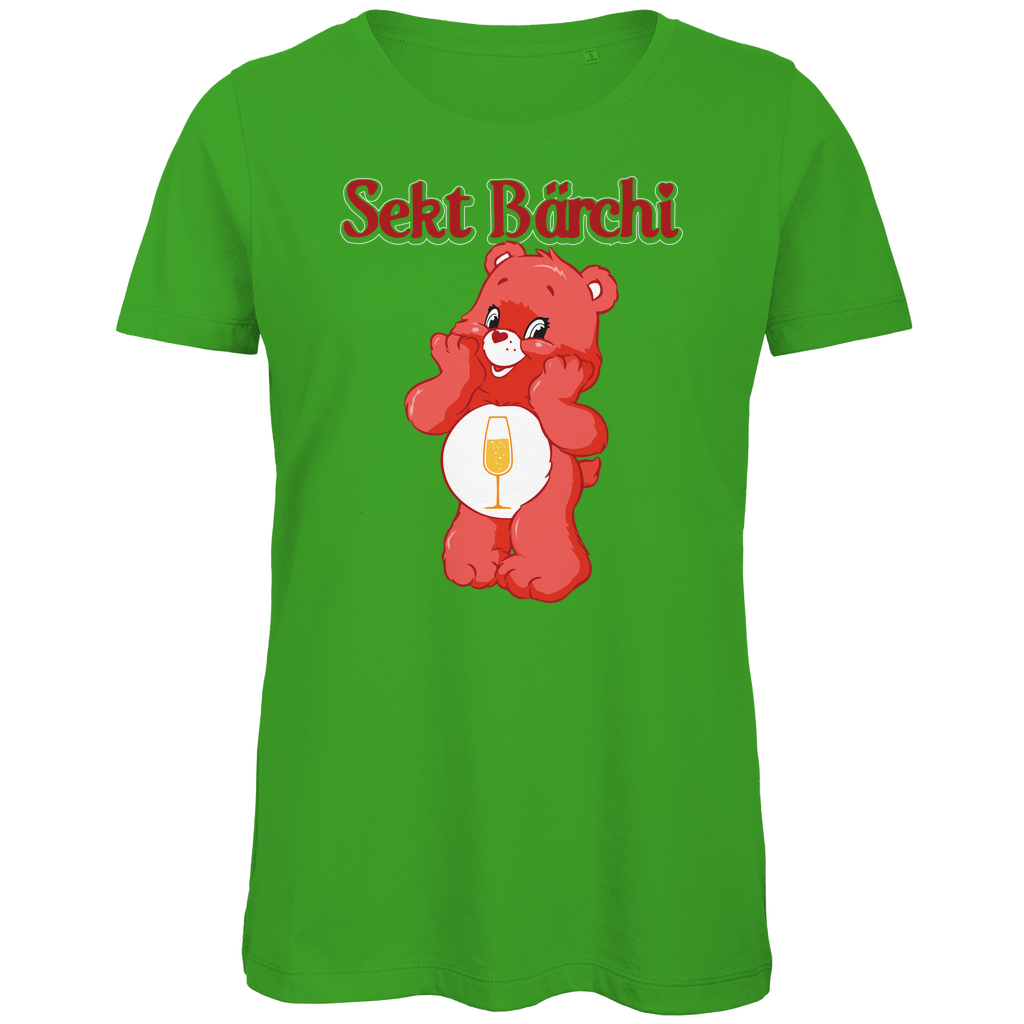 Sekt Bärchi - Glücksbärchi - Damen Premium Bio T-Shirt