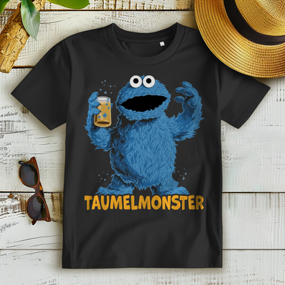 Taumelmonster Krümelmonster Sesamstraße Bier - Schwarzes Damen Premium Bio T-Shirt