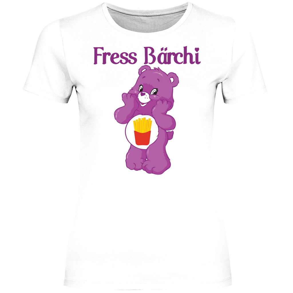 Fress Bärchi - Glücksbärchi - Damenshirt