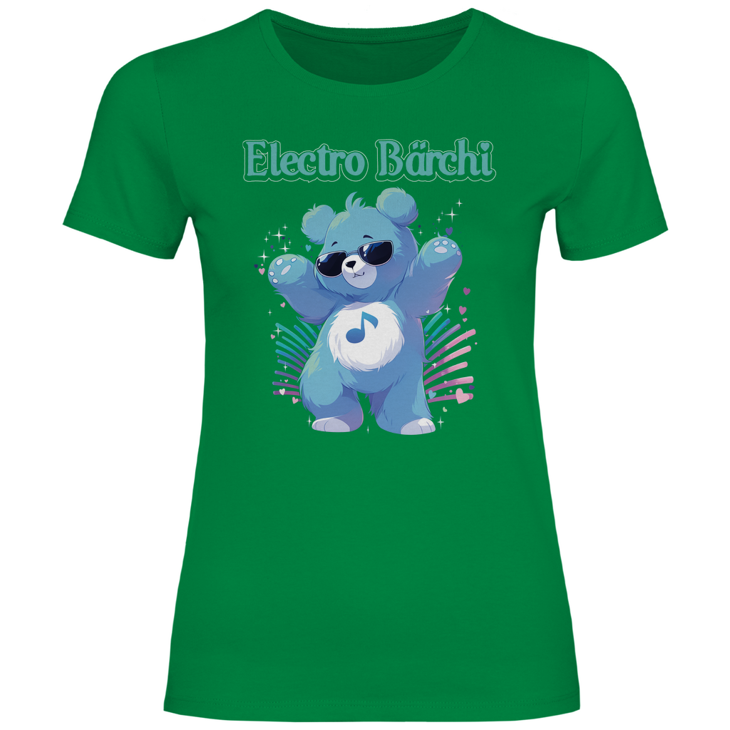 Electro Bärchi - Glücksbärchi - Damenshirt