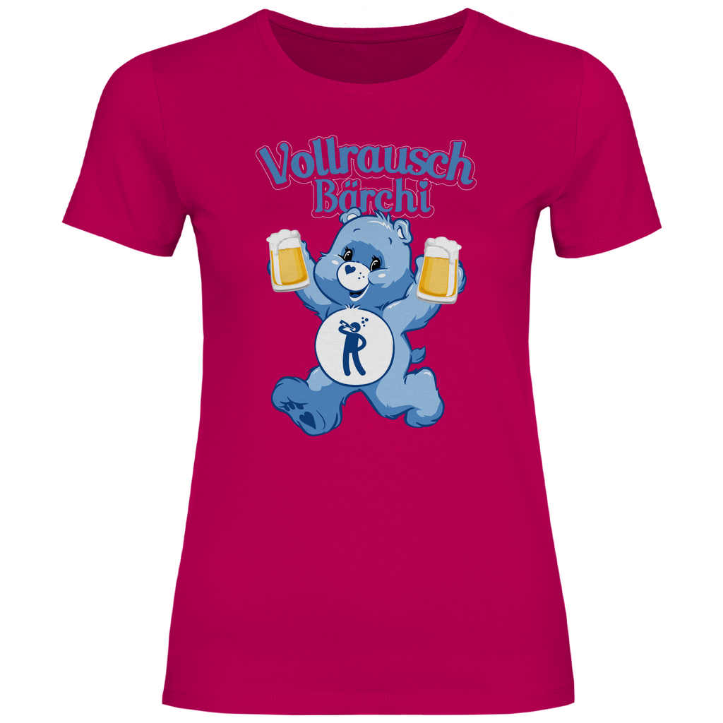 Vollrausch Bärchi - Glücksbärchi - Damenshirt Sorbet