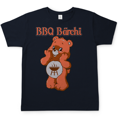 BBQ Bärchi - Glücksbärchi - Herren Shirt Navy